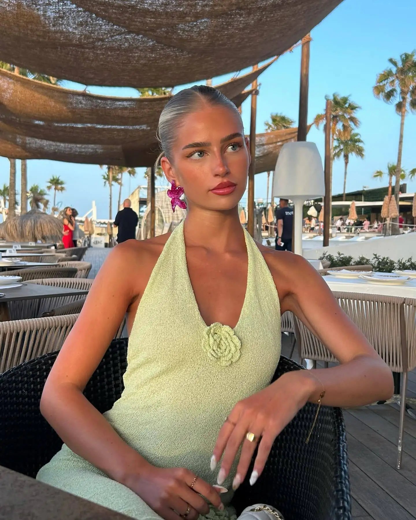 Azalea Sleeveless Maxi Dress Olivia The Label