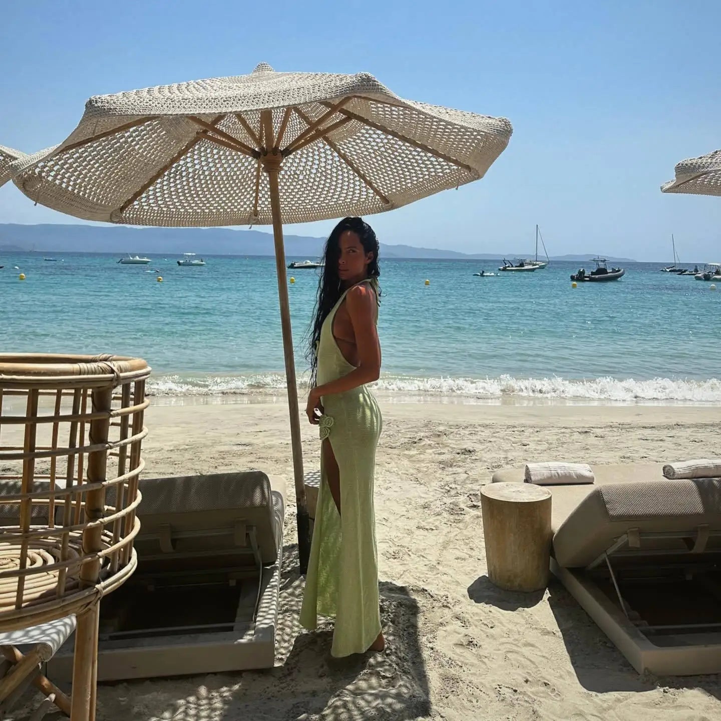 Azalea Sleeveless Maxi Dress Olivia The Label