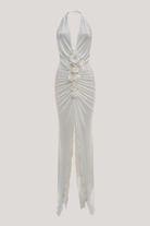 Neck Flower Breeze Maxi Dresses Olivia The Label