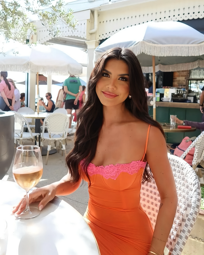 Florence Vibrant Bodycon Gown Olivia The Label