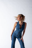 Estelle - Denim Jumpsuit Olivia The Label
