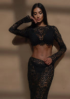 Seren - Long Sleeve Wrap Set Olivia The Label