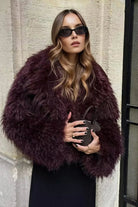 Kaelen Faux Fur Coat Olivia The Label