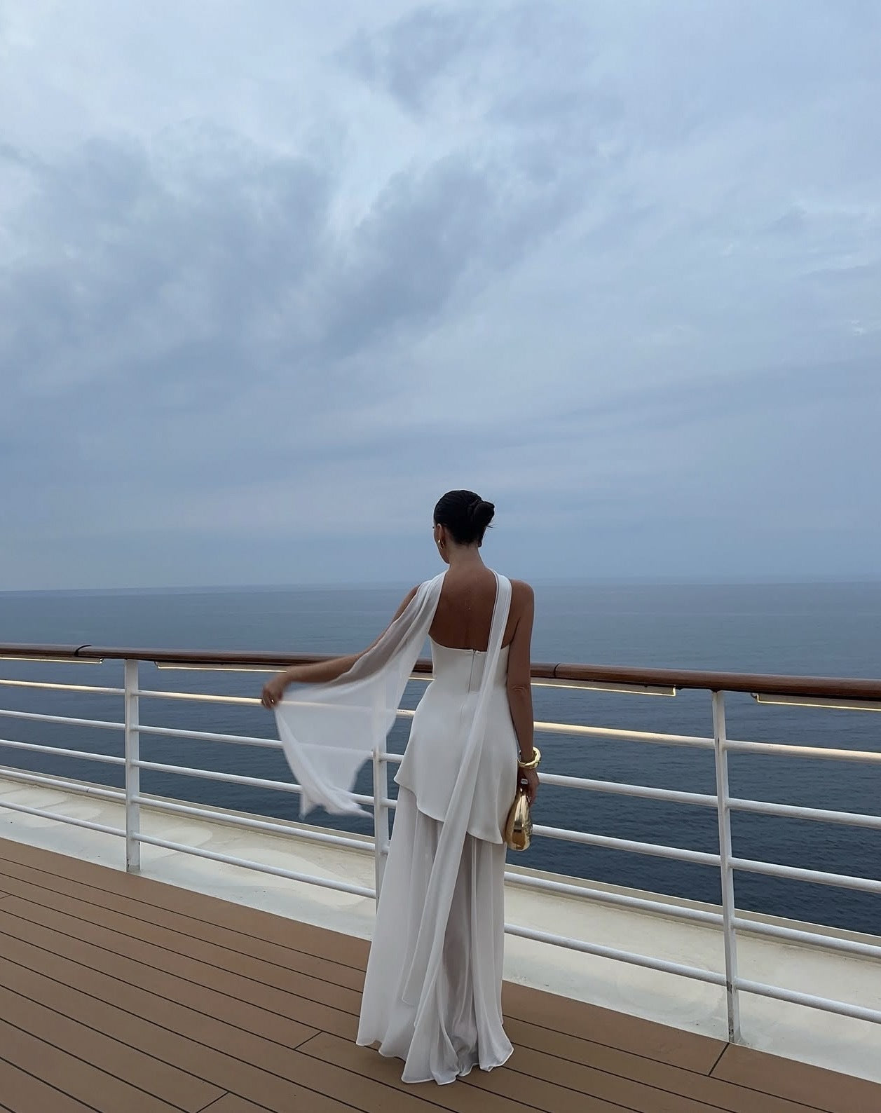 Matilda - Asymmetrical Maxi Dress Olivia The Label