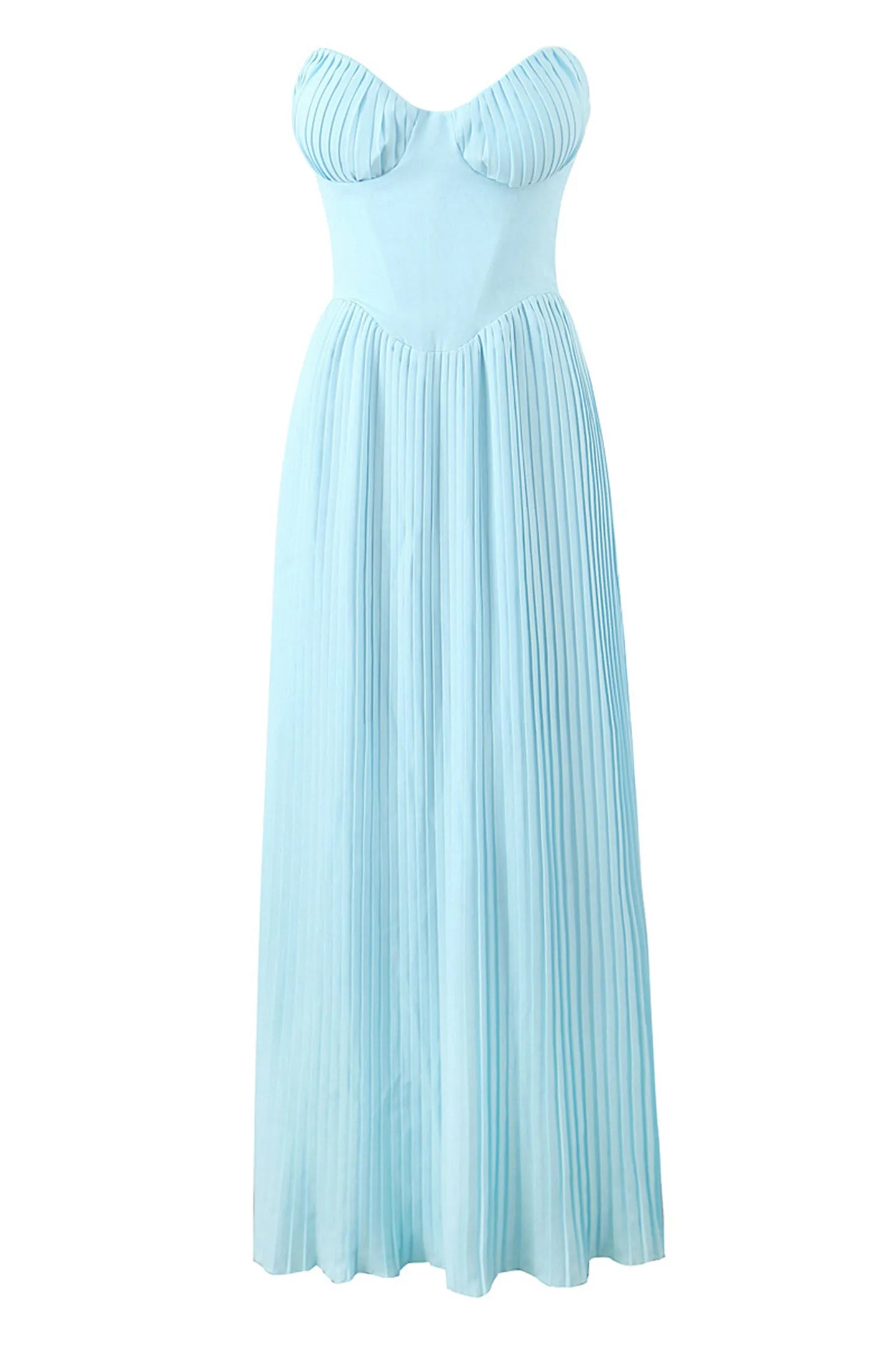 Evie -Strapless Maxi Dress Olivia The Label