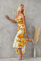 Andie - Floral Summer Midi Dress Olivia The Label