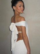 Althea - Elegant Backless Maxi Dress Olivia The Label