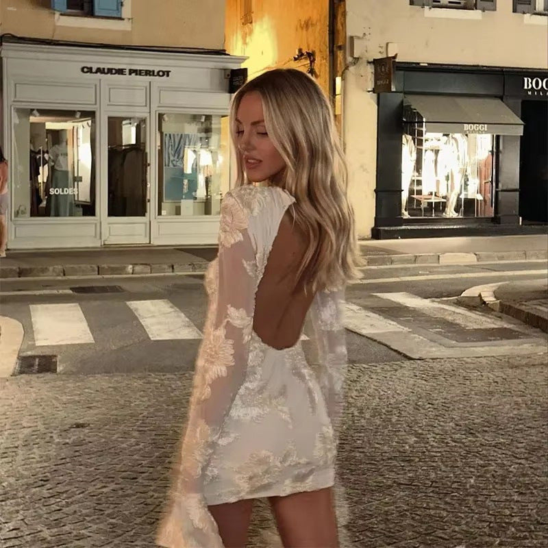 Zali - Floral Mini Dress Olivia The Label