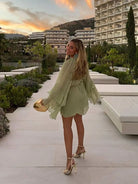 Selene - Dreamy Flowing Mini Dress Olivia The Label