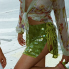 Vienna - Glitter Sequin Mini Skirt Olivia The Label