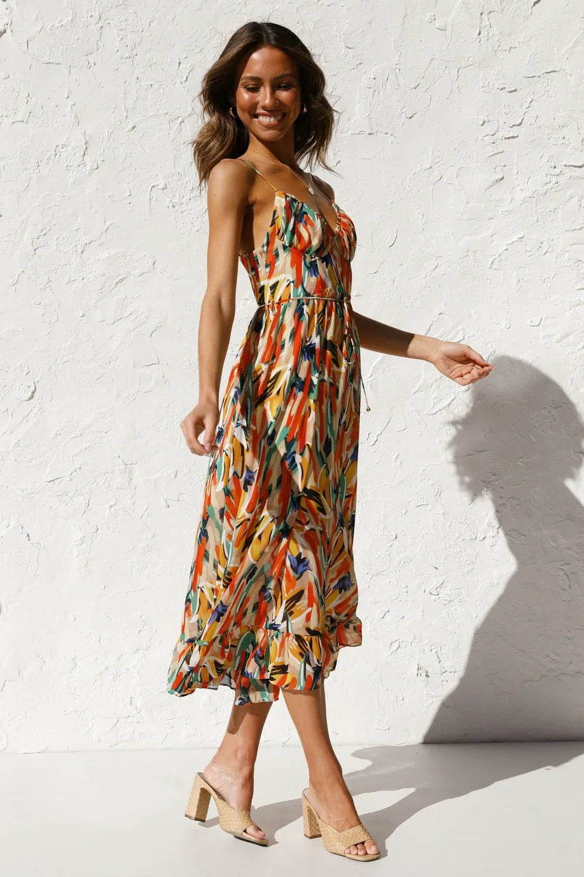 Naomi - Elegant Maxi Dress Olivia The Label