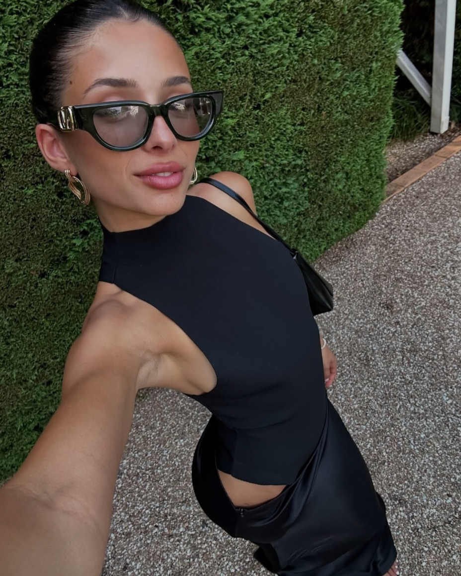 Faye - Asymmetrical Maxi Dress Olivia The Label