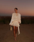 Sylvie - Ruffle Mini Dress Olivia The Label