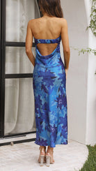 Rosalind - Chic Strapless Midi Dress Olivia The Label