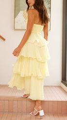 Lila - Tiered Ruffle Maxi Dress Olivia The Label