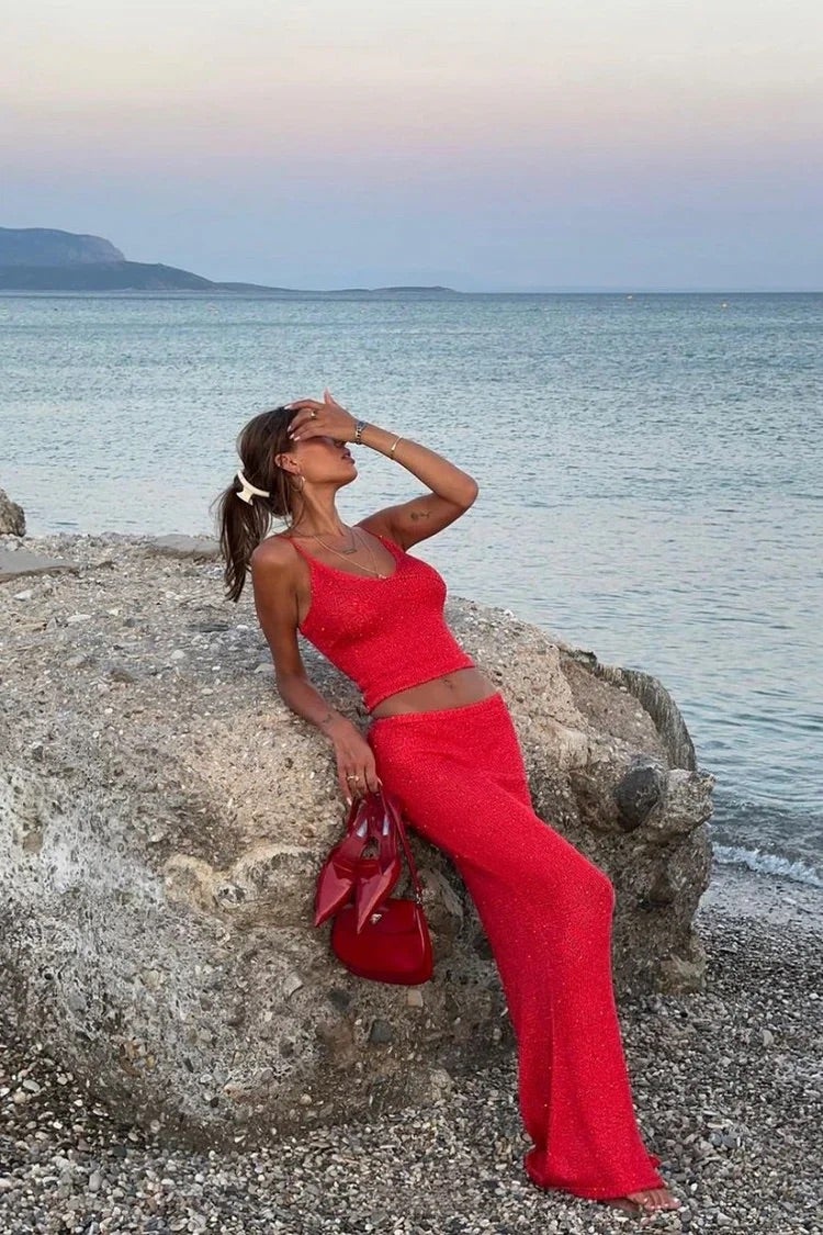 Blushfern - Elegant Knitted Set Olivia The Label