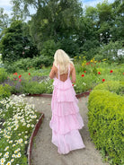 Amira - Ruffle Backless Maxi Dress Olivia The Label