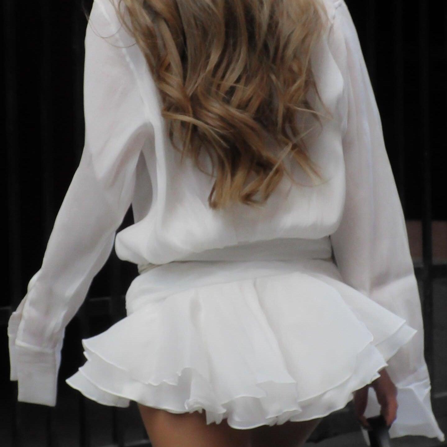 Brontë - Pleated Mini Dress Olivia The Label