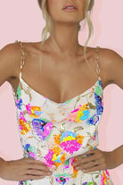 Hallie - Sequin Backless Mini Dress Olivia The Label