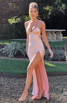 Eliza - Satin Maxi Dress Olivia The Label