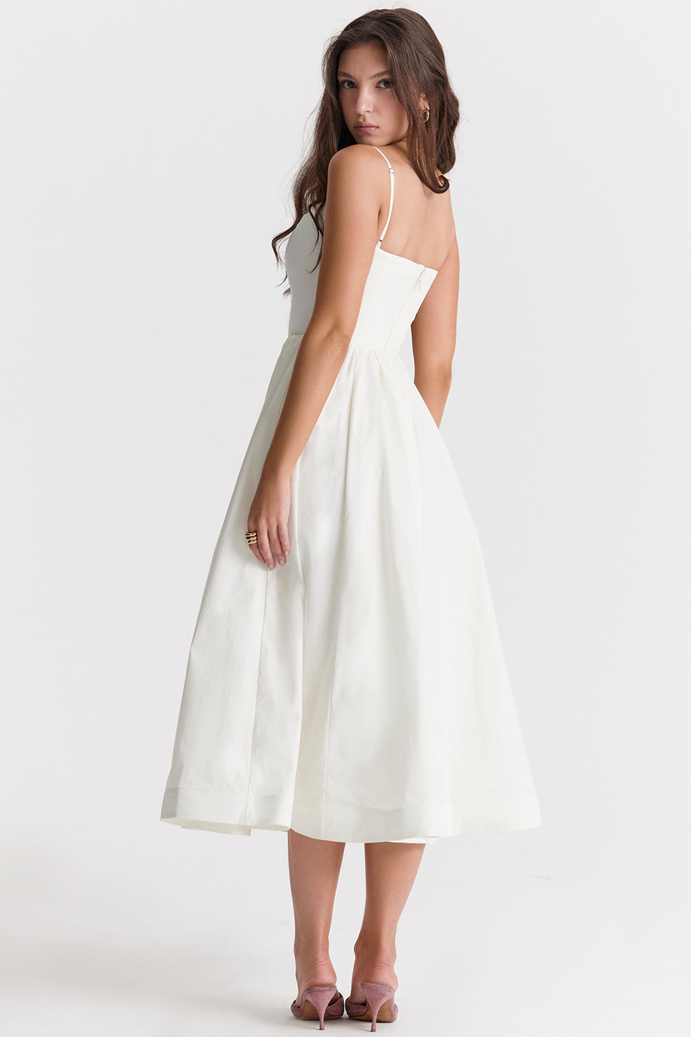 Jenna Elegant Midi Dress Olivia The Label