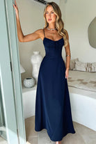 Audrey - Elegant Maxi Dress Olivia The Label Blue XS