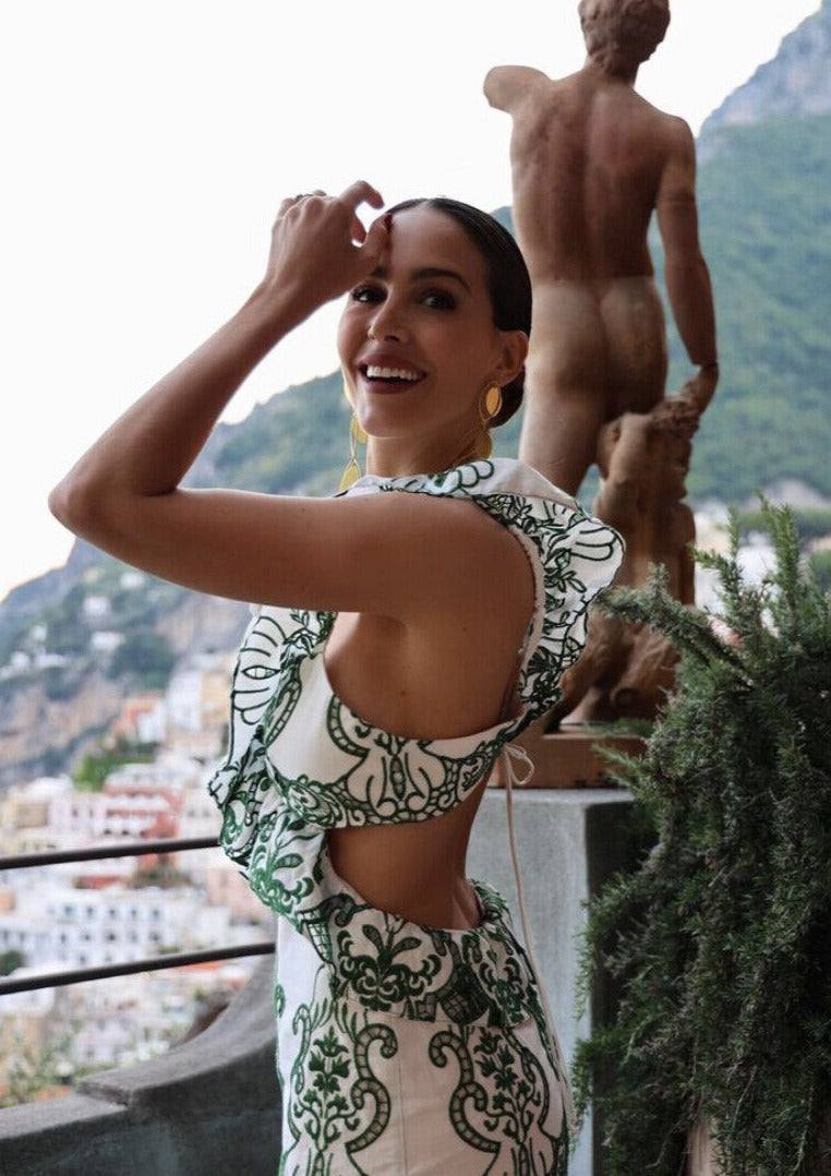 Kirra - Ruffled Maxi Dress Olivia The Label