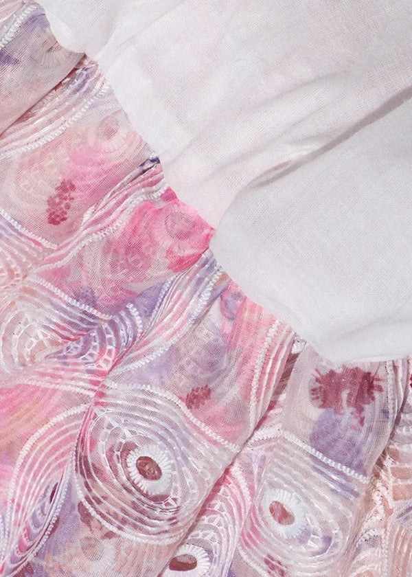 Amelie - Strapless Floral Mini Dress Olivia The Label