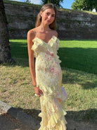 Cassidy - Charming Ruffle Maxi Dress Olivia The Label
